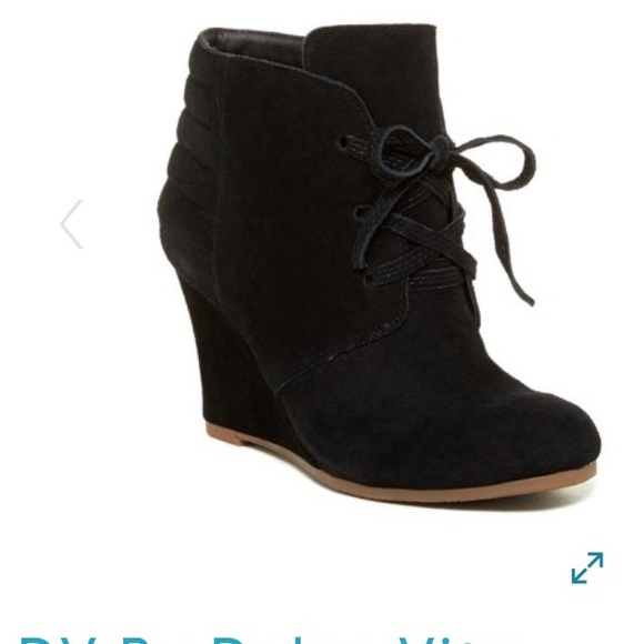 dv wedge booties